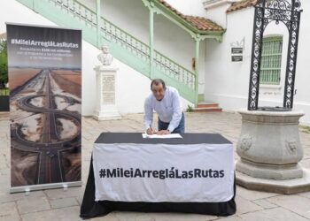 El intendente Marini firmó una declaración pública por el abandono de las rutas nacionales