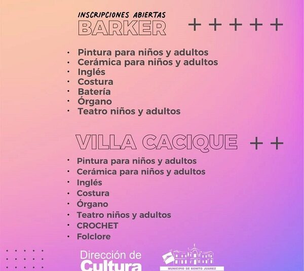 TALLERES 2025,  ¿Listos y listas para arrancar un nuevo ciclo?