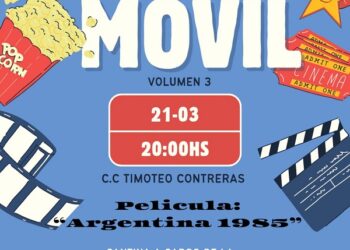 “CINE POR LA MEMORIA”, el próximo viernes 21 en el Centro Cultural de Barker