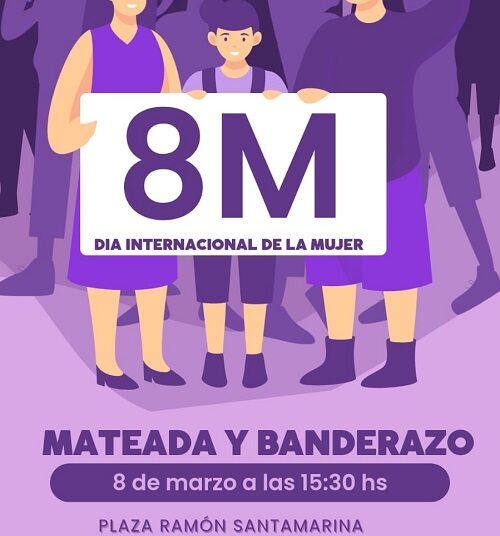 “8M EN BARKER” – Mateada y Banderazo