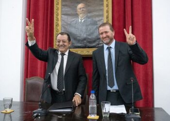 El intendente Julio César Marini, encabezó el acto de apertura del Período Legislativo 2025