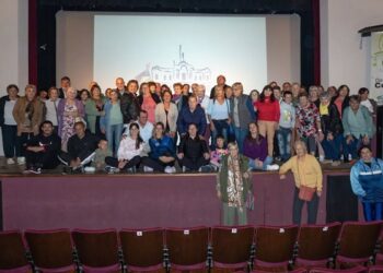 Se proyectó un audiovisual de la Colonia Municipal de Adultas y Adultos Mayores