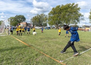 Deportes | Encuentro de Fútbol Infantil en Estación López