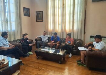 El intendente se reunió con autoridades del CEF N°50