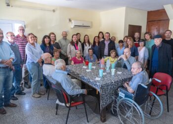 Se presentó la obra de reacondicionamiento del Hogar de Ancianos de Barker