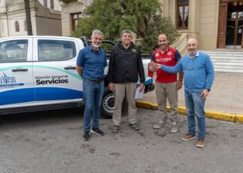 El municipio adquirió una nueva camioneta 0km para el área de Servicio
