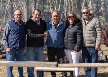 El intendente acompañó el Festival de Destrezas Criollas en Estación López