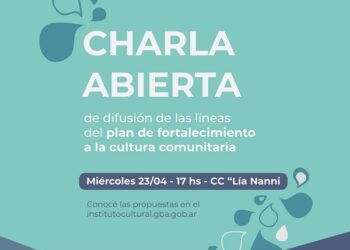 Charla Abierta de difusión de las líneas del Plan de Fortalecimiento y Cultura Comunitaria