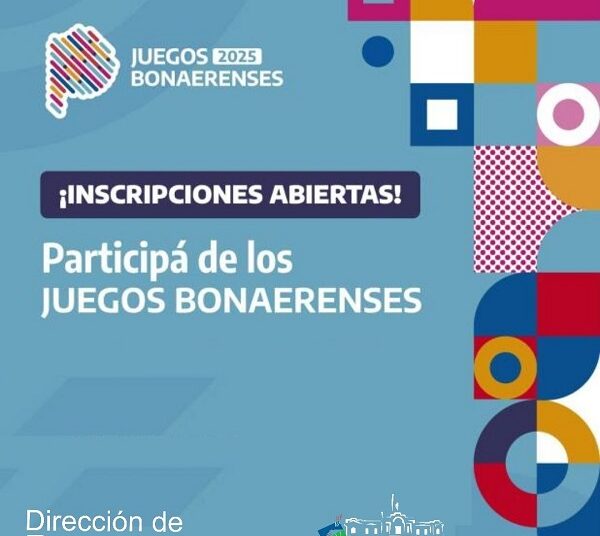 Se pone en marcha la inscripción a los Juegos Bonaerenses 2025