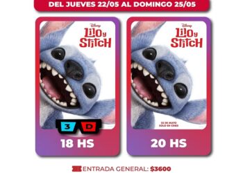 Lilo & Stitch el estreno de este fin de semana en el Marinelli