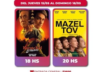 Karate Kids: Leyendas y Mazel Tov en la cartelera del Marinelli