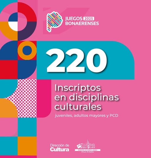 Dirección de Cultura, ¡220 inscriptos para la instancia local!