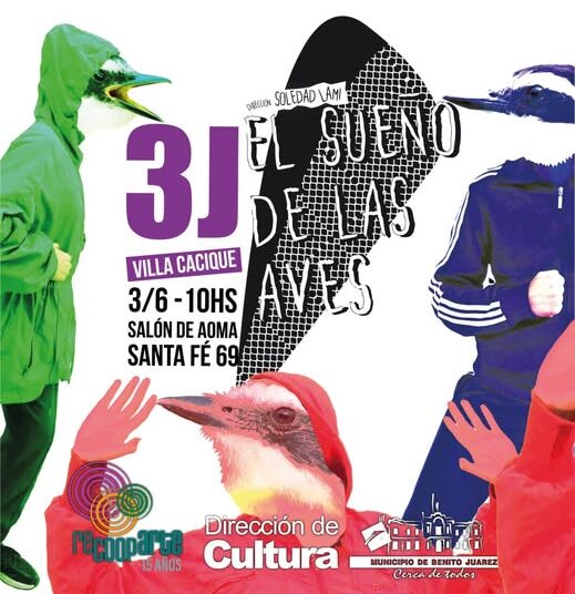 TEATRO – “EL SUEÑO DE LAS AVES” de Clara Andrade el 3 de junio