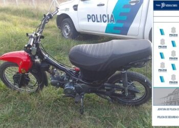 Recuperan moto robada en Benito Juárez