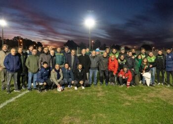 Inauguración de nuevas luminarias en el Club Social y Deportivo Argentino