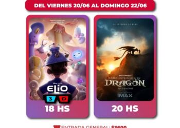 Elio y Como entrenar a tu Dragón en el Marinelli este fin de semana