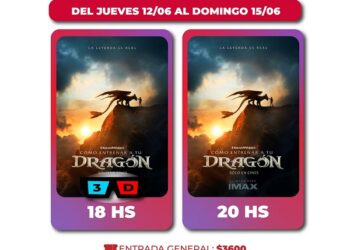 Este fin de semana en el Marinelli Como entrenar a tu dragón