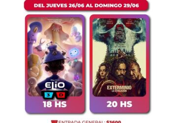 Las peliculas de este fin de semana, Elio y Extermidio La Revolución en el Marinelli