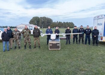 Operativo aéreo con drones en Benito Juárez