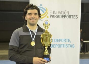 Gabriel Caparros levantó 7 match points y se quedó con la Copa Fundación Paradeportes