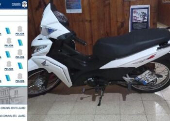 Interceptaron una moto con pedido de secuestro activo