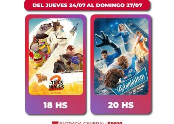 PLANAZO DE VACACIONES ver estos ESTRENOS por la pantalla del MARINELL