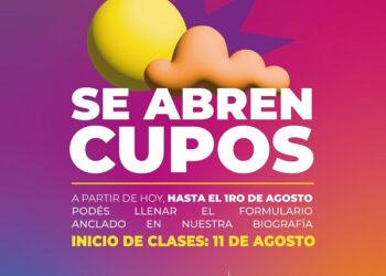 ¡Se abren cupos para la segunda mitad del año!