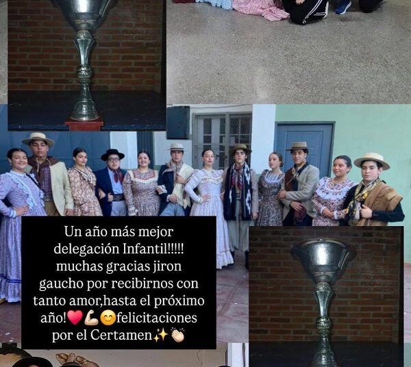El Ballet La Juntada,Ganadores Mejor Delegacion Infantil