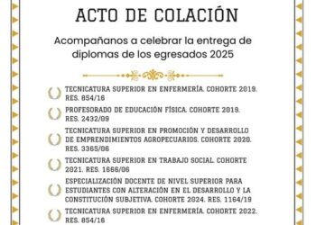 ACTO DE COLACIÒN 2025: