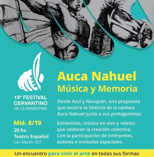 19° FCA: “Auca Nahuel, música y memoria” en el Teatro Español