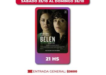 En el Marinelli se proyecta Belén este fin de semana