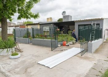 Se continúa acompañando a las familias afectadas por el temporal