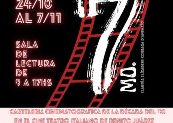 Hasta el 7 de noviembre estará abierta la Muestra de Afiches Cinematográficos de la década del ’80