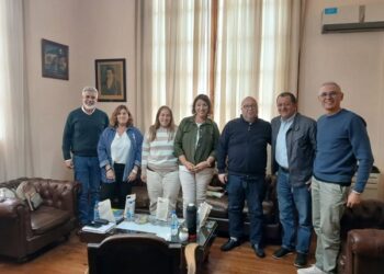 Encuentro con autoridades y docentes de la Facultad de Ciencias Exactas de la UNICEN