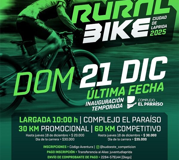 Campeonato Regional de Rural Bike Ciudad de Laprida