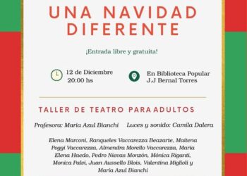 Este viernes se realiza la Obra de Teatro «Una navidad diferente»
