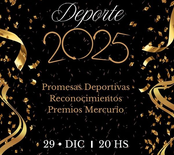 PREMIOS MERCURIO 2025, se realizán hoy lunes 29 de diciembre