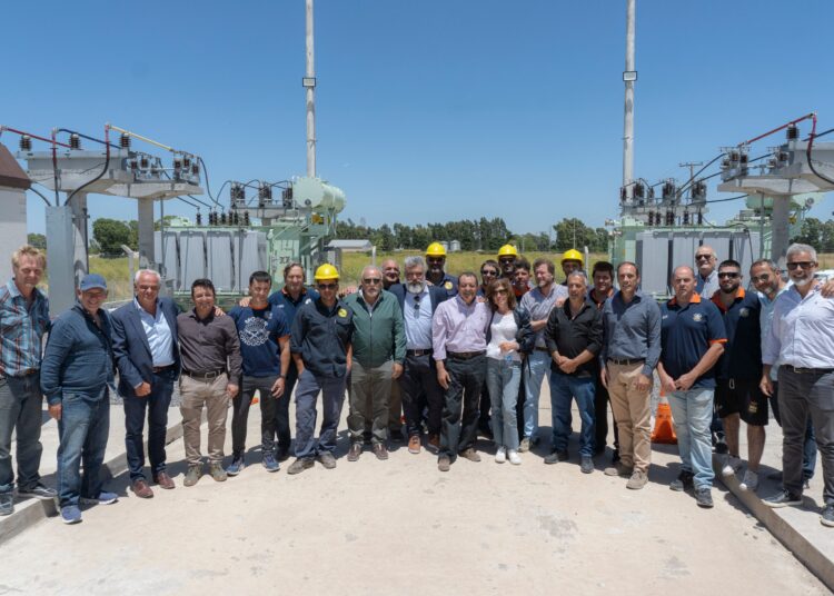 Quedó inaugurada la obra de Media tensión Juárez Cháves