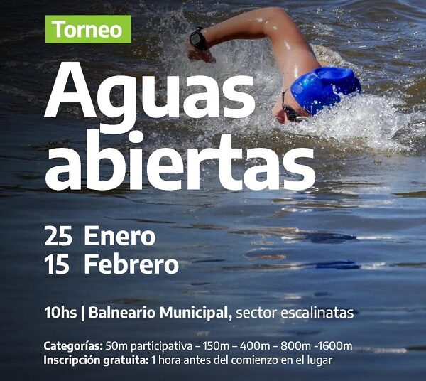 Se viene la segunda fecha de Aguas abiertas