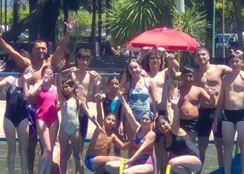La Escuela Municipal de Natación participó de la 1ra fecha de Aguas Abiertas