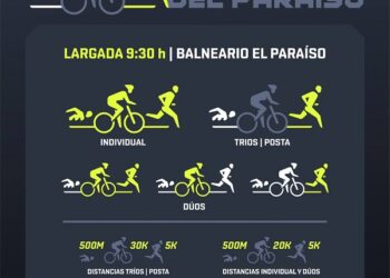 El 25 de enero Laprida te espera para vivir XVIII Triatlón del Paraíso