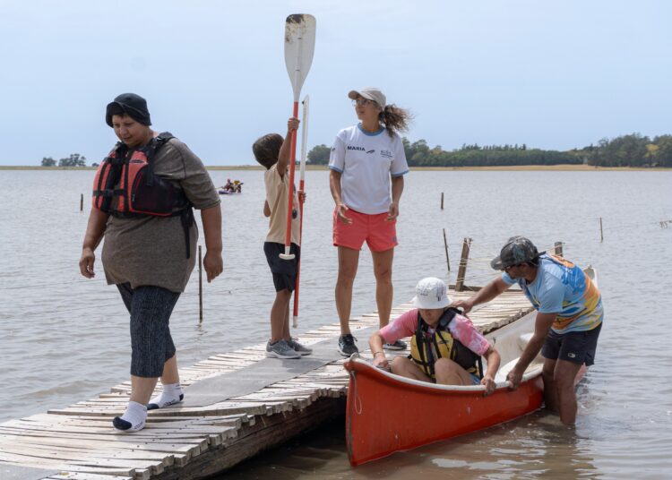 Jornada recreativa de la Colonia de Adultos en la Laguna San Antonio