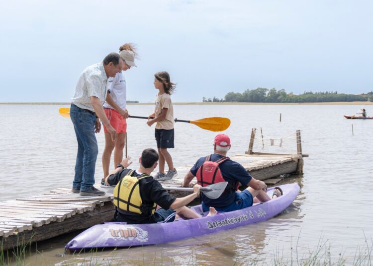 Jornada recreativa de la Colonia de Adultos en la Laguna San Antonio