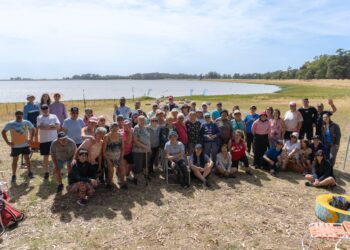 Jornada recreativa de la Colonia de Adultos en la Laguna San Antonio