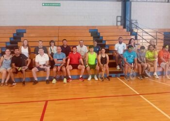 Clínica intensiva de Blind Tennis en el Polideportivo Municipal