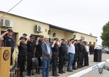Autoridades municipales participaron del acto de ascensos en la Unidad Penitenciaria Nº37