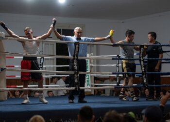 La intendenta Ricci acompañó el festival de box de la Academia Boxing Club