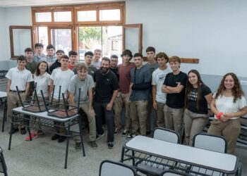 Presentación de la obra de ampliación de la Escuela Técnica N°1