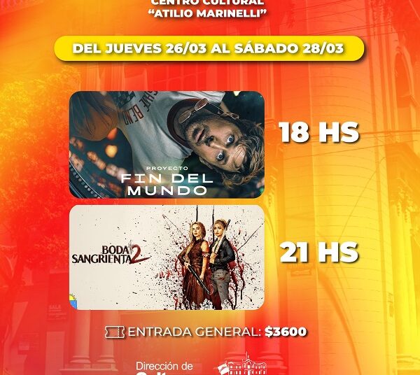 En el Marinelli: Proyecto Fin del Mundo y Boda Sangrienta 2