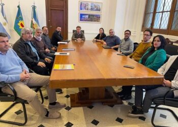 Benito Juárez participó en Olavarría de la primera reunión de trabajo para la conformación de la Mesa Minera Regional